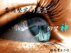 仰望神